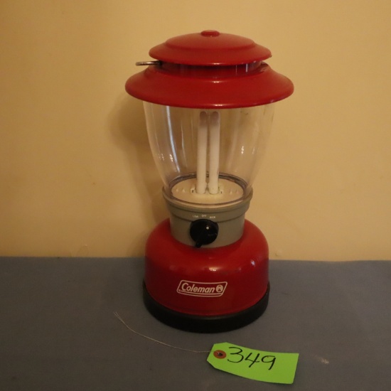 13" RED CORMAN BATTERY LANTERN