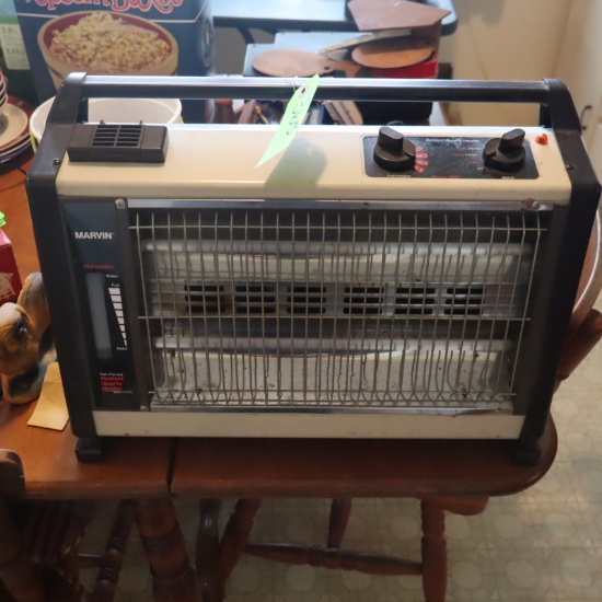 MARVIN RADIANT QUARTZ HEATER AND HUMIDIFIER 120 V