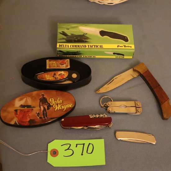 6 KNIVES- ONE IS JOHN WAYNE
