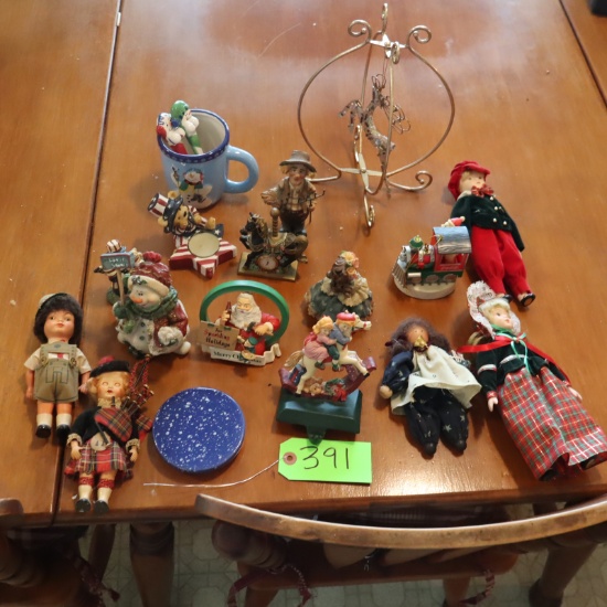 ASST. HOLIDAY FIGURINES