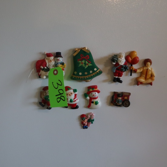 9 PC. REFRIGERATOR MAGNETS
