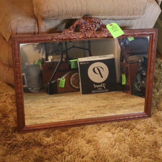 ANTIQUE MIRROR  26 X 18