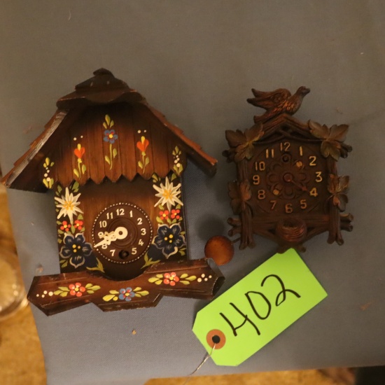 CUCK COO CLOCK AND KEEBLER CLOCK