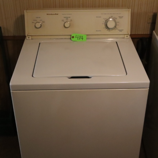 KITCHENAID QUIET SCRUB TOP LOAD WASHR