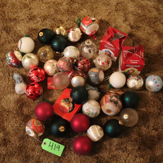 CHRISTMAS ORNAMENTS