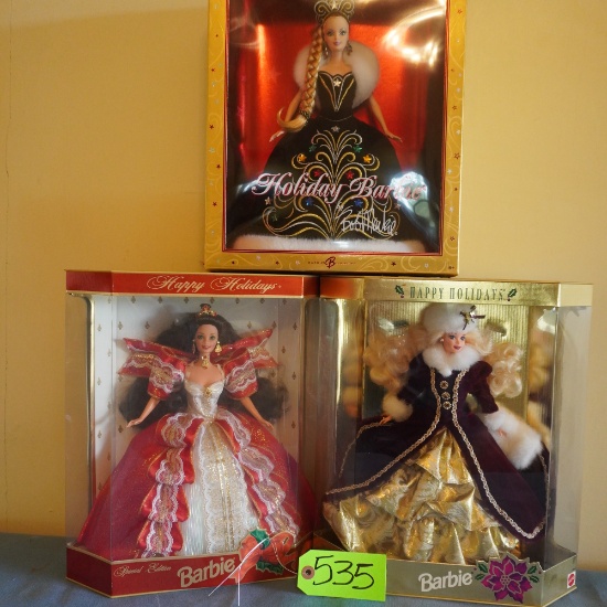 3 BARBIE DOLLS