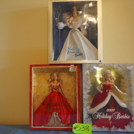 3 BARBIE DOLLS
