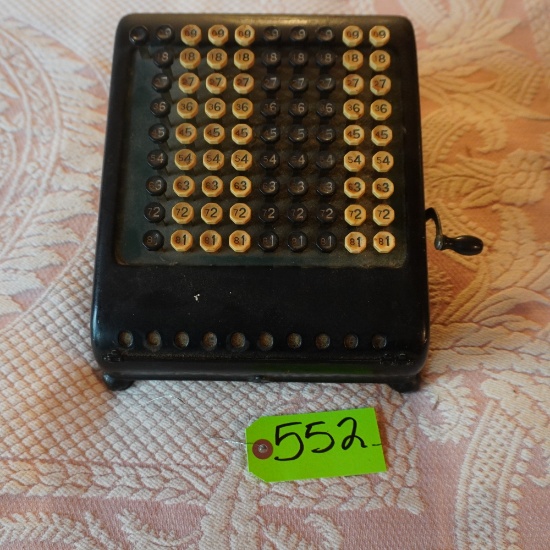 OLD ADDING MACHINE