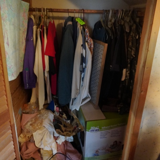 CONTENT OF CLOTHES CLOSET
