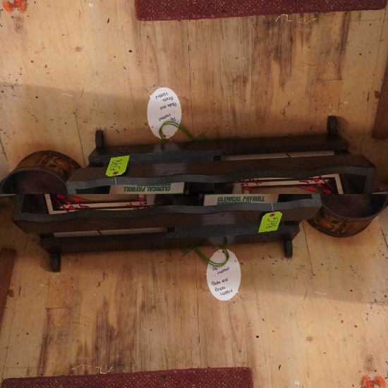 MAGAZINE RACK AND STAND