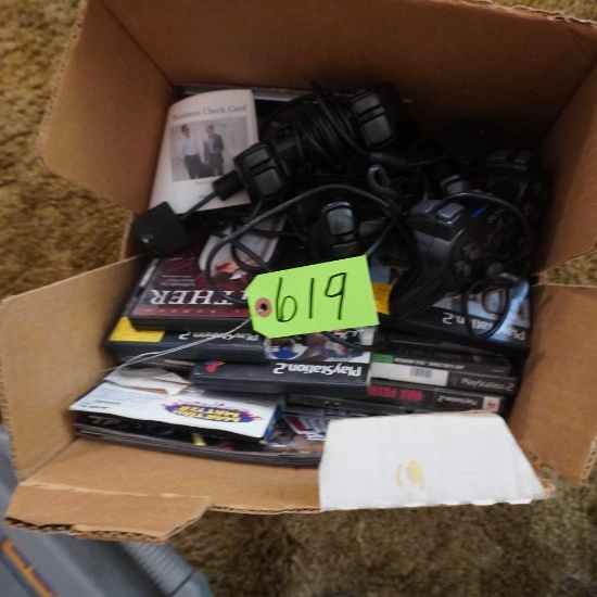PLAYSTATION GAMER W/ GAMES & CONTROLLER