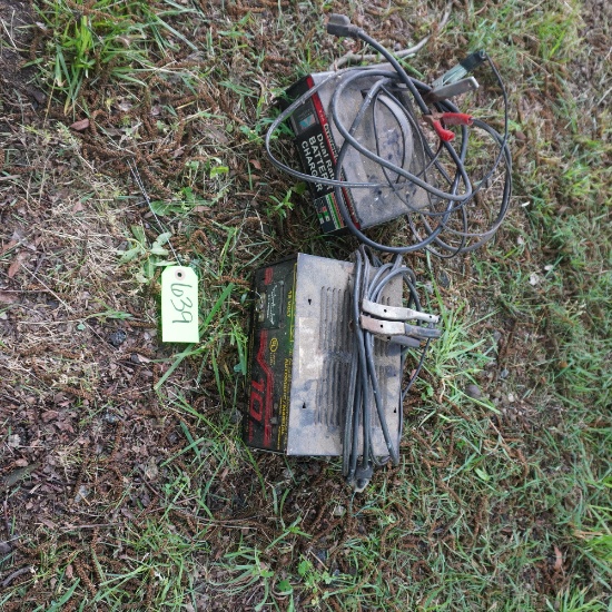 2 BATTERY CHARGERS