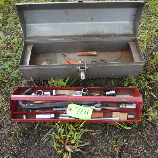 TOOL BOX W/ MISC. TOOLS