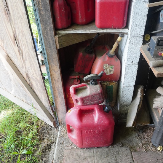 10 GAS CANS