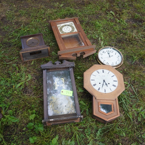 CLOCK CASES AND PARTS