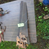 6 HAND SAWS