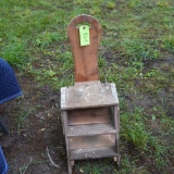 OLD STEP STOOL