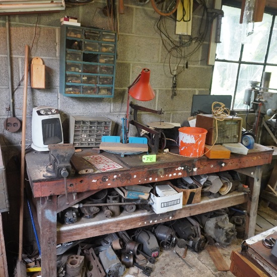 CONTENTS ON WORK BENCH