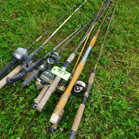 FISHING RODS & REELS