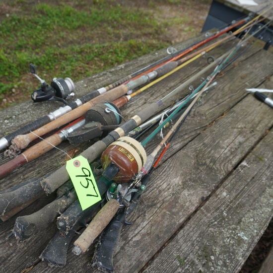 FISHING RODS & REELS