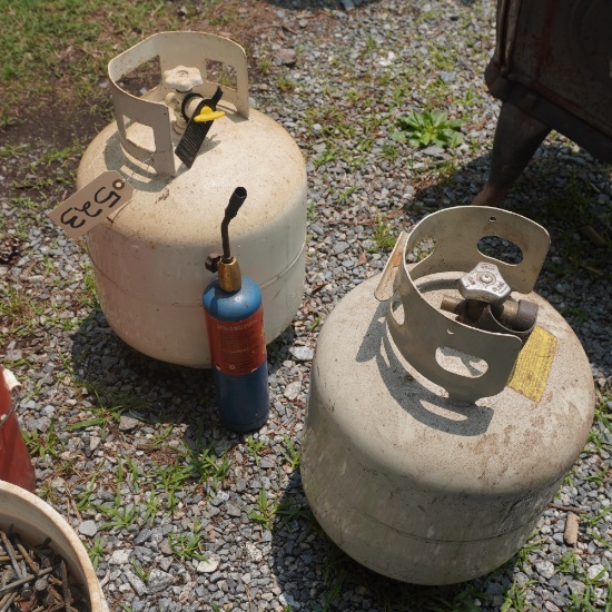 2 PROPANE TANKS