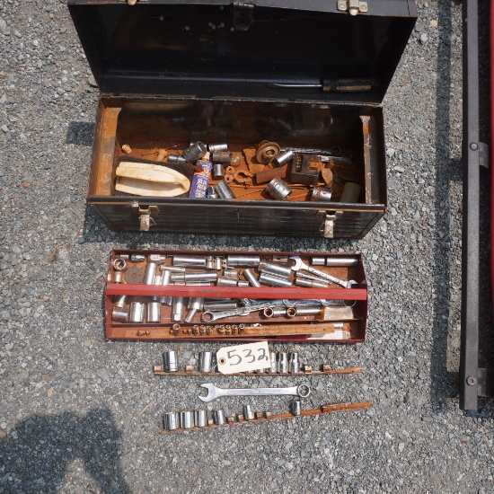 TOOL BOX W/ SOCKETS