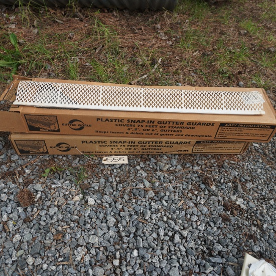 PLASTIC SNAP IN GUTTER GUARDS