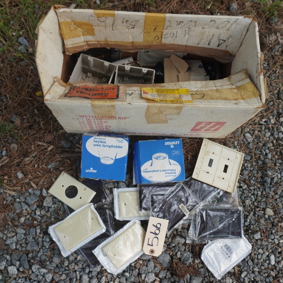 MISC. ELECTRICAL BOXES, COVERS, LAMPHOLDERS