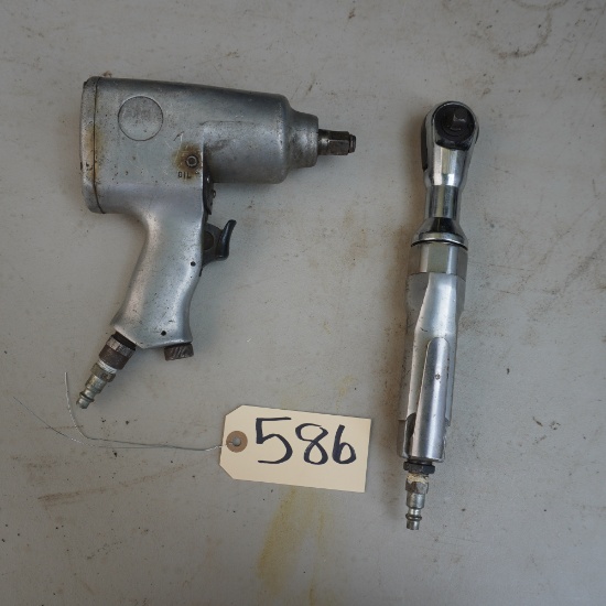 AIR DRILL AND WRENCH