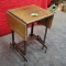 ANTIQUE TYPWRITING TABLE  36 X 16 X 27