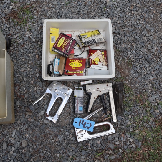 STAPLE GUNS AND STAPLES