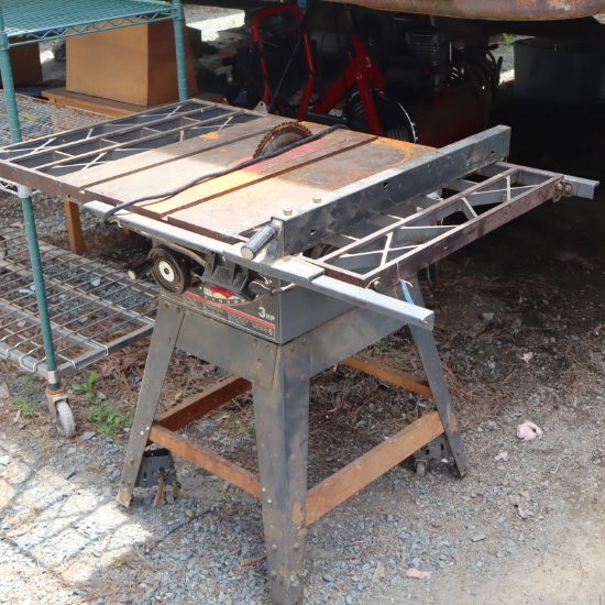SEARS CRAFTSMAN TABLE SAW 3 HP
