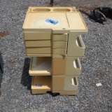 STORAGE RACK ON WHEELS