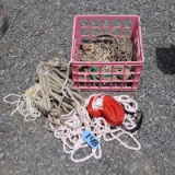 LOT OF MISC. ROPES
