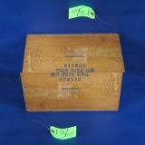 WOODEN BO  14 X 12 X 12