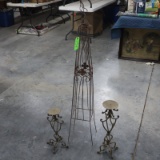 3 CANDLEHOLDERS
