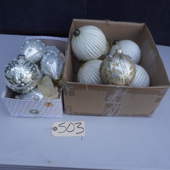 CHRISTMAS ORNAMENTS