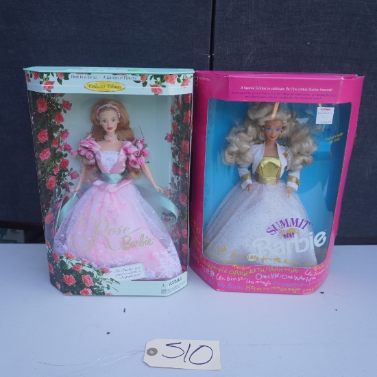 2 BARBIE DOLLS