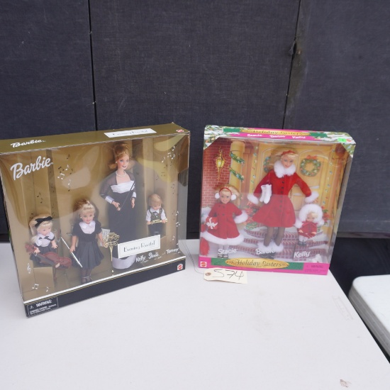 2 BARBIE DOLLS