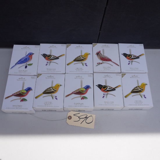 10 HALLMARK KEEPSAKES