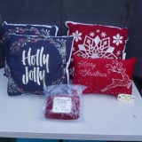 NEW HOLIDAY PILLOWS