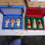 6 JIM SHORE ORNAMENTS