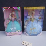 2 barbie dolls