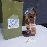 BOYD BEAR BIRD HOUSE
