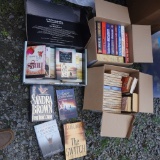 3 BOXES OF BOOKS