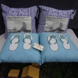 4 NEW PILLOWS