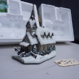 THOMAS KINKADE CHURCH LIGHT UP