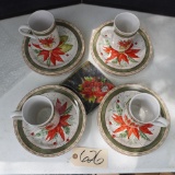 12 PC. OF CHRISTMAS CHINA