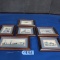 SET OF 6 NEEDLEPOINT PCS