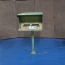 METAL BIRD FEEDER  2 FT. TALL